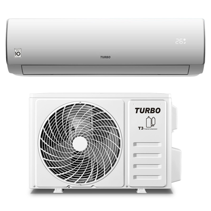 کولر گازی 30000 توربو سرد و گرم T3 مدل TB-30HO1RAAB