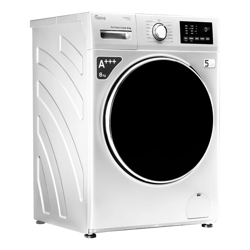 ماشین لباسشویی 8 کیلویی جی پلاس مدل GWM-M822W
